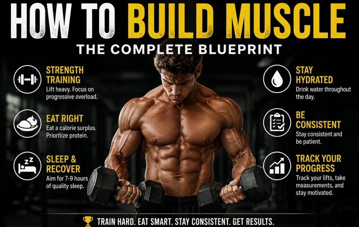 How to Build Muscle: Best for  A Beginner’s Guide (2026)