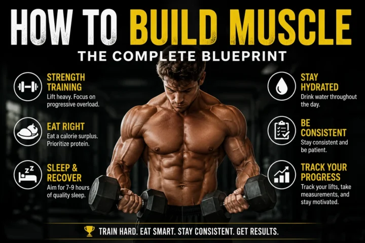 How to Build Muscle: Best for  A Beginner’s Guide (2026)