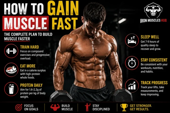 How to Gain Muscle Fast: Best for A Beginner’s Guide (2026)