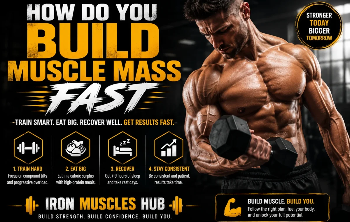 How Do You Build Muscle Mass Fast? Best for A Beginner’s Guide 2026