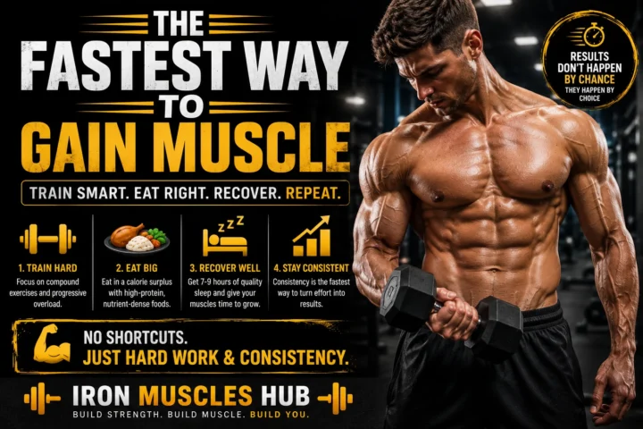 Fastest Way to Gain Muscle: A Best Complete Beginner’s Guide 2026