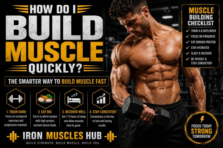 How Do I Build Muscle Quickly? Best Beginner’s Step-by-Step Guide 2026