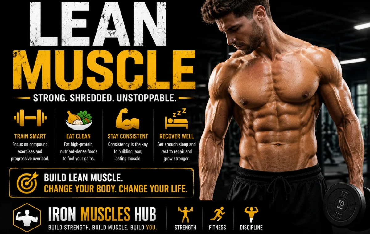 Lean Muscle: The Complete Beginner’s Guide (2026)