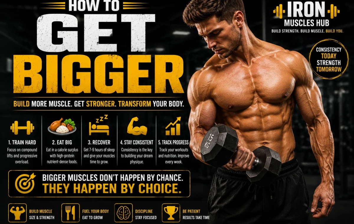 How to Get Bigger: The Best Complete Beginner’s Guide (2026)