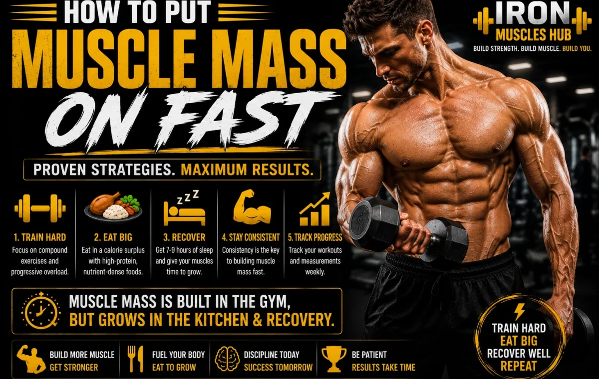 How to Put Muscle Mass on Fast: Best Beginner’s Guide (2026)