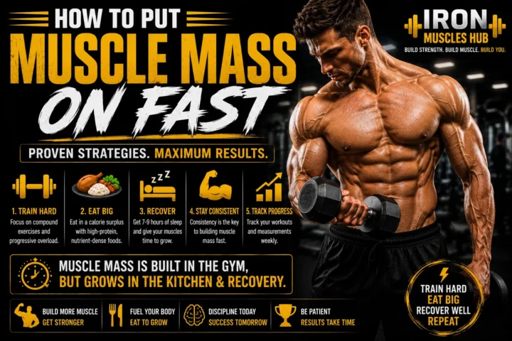 How to Put Muscle Mass on Fast: Best Beginner’s Guide (2026)