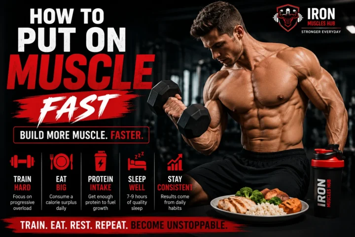 How to Put on Muscle Fast: Best Beginner’s Guide 2026