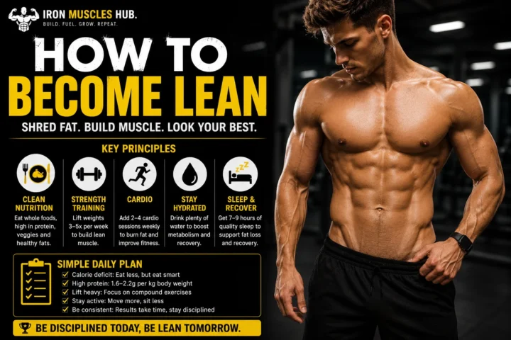 How to Become Lean: Best Beginner Guide to a Lean Body 2026