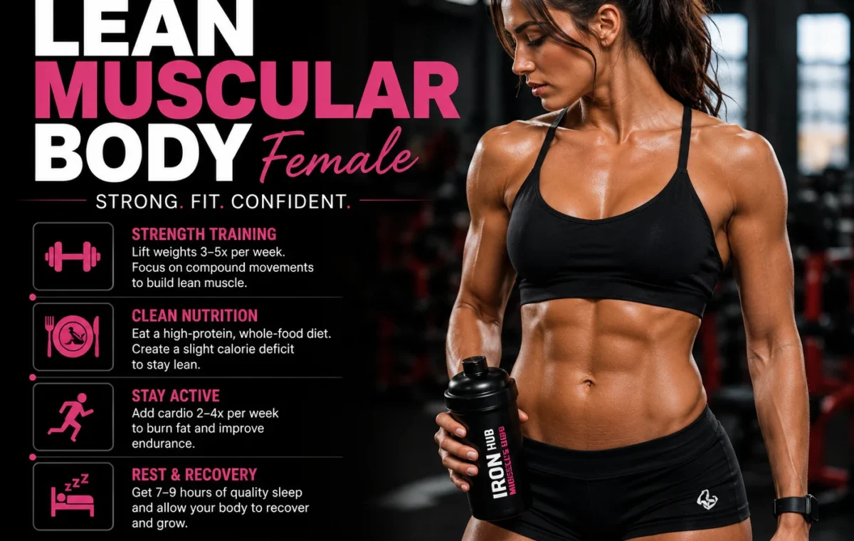 Lean Muscular Body Female: Complete Beginner Guide (2026)