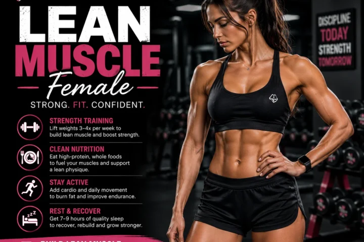 Lean Muscle Female: Best Beginner’s Guide to Building a Toned Body 2026