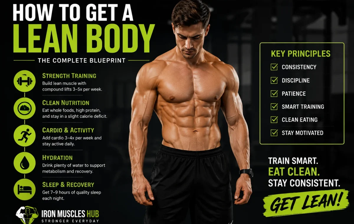How to Get a Lean Body: A  Best Beginner’s Guide (2026)