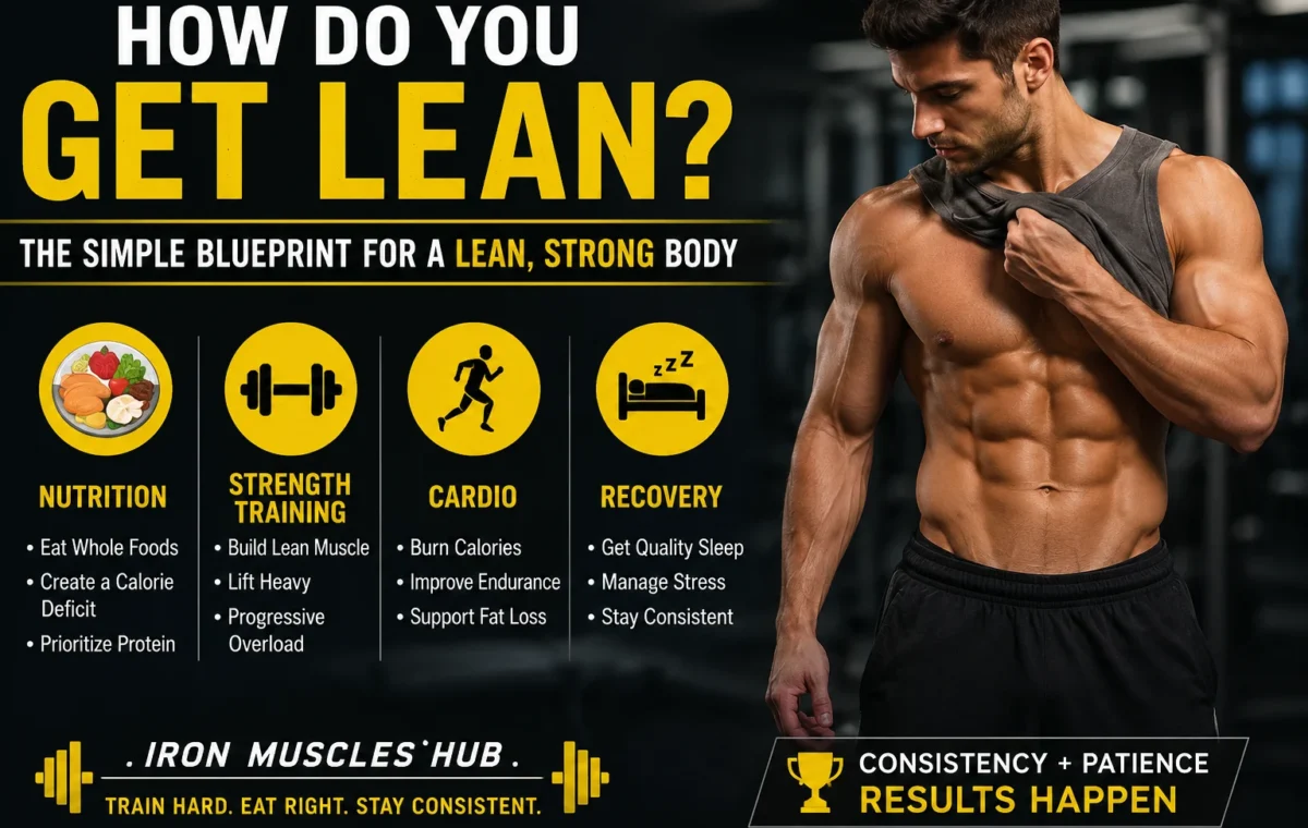 How Do You Get Lean? A Beginner’s Step-by-Step Guide (2026)