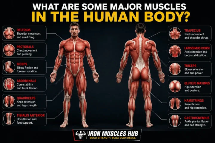 What Are Some Major Muscles in the Human Body? Best Complete Guide 2026