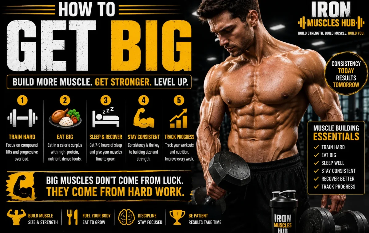 How to Get Big: The Best Ultimate Beginner’s Guide 2026