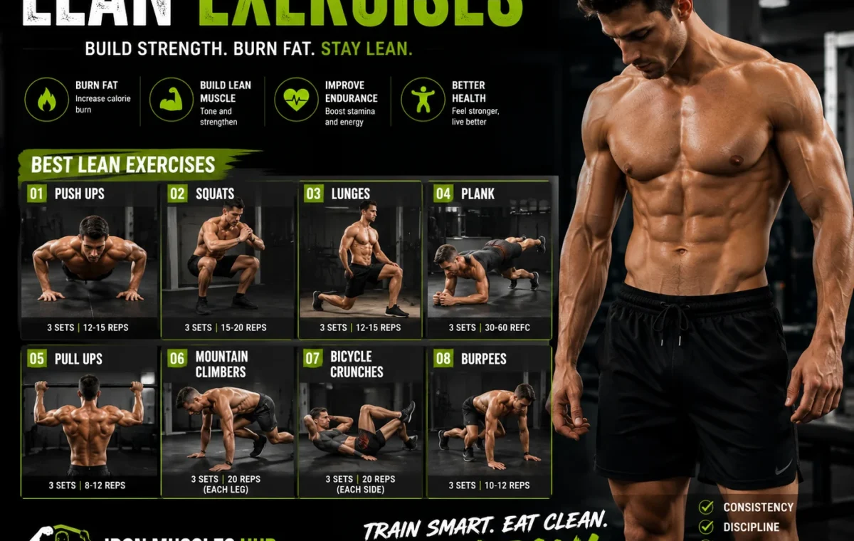 Best Lean Exercises: The Beginner’s Guide to Building a Lean Body (2026)