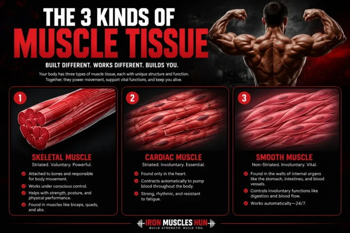 What Are the 3 Kinds of Muscle Tissue? Best Complete Beginner’s Guide (2026) ⭐