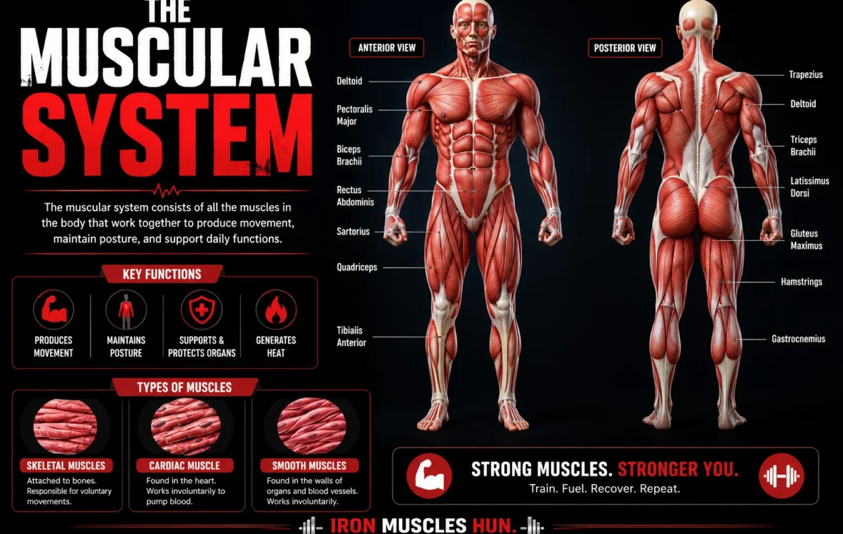 Muscular System: Best Functions, Types & How It Works (2026 Guide)