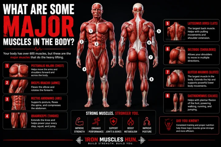 What Are Some Major Muscles in the Body? Best  Full Guide 2026
