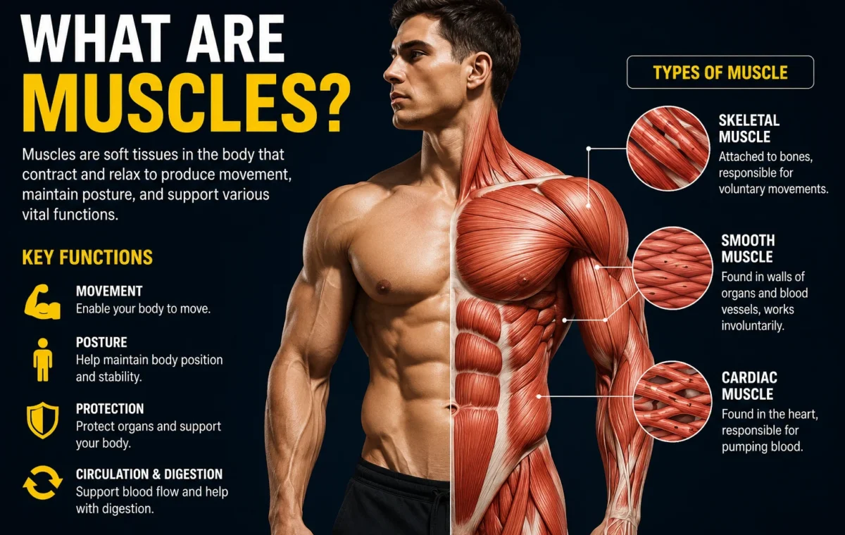 What Are Muscles? Best Types, Functions & How They Work (2026 Guide)