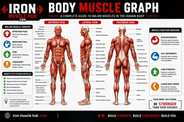 Body Muscle Graph: The best Simple Human Muscle Chart Guide 2026