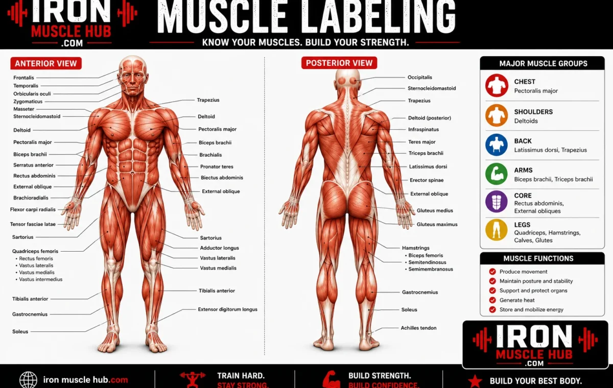 Muscle Labeling: Major Muscles Made Easy 2026