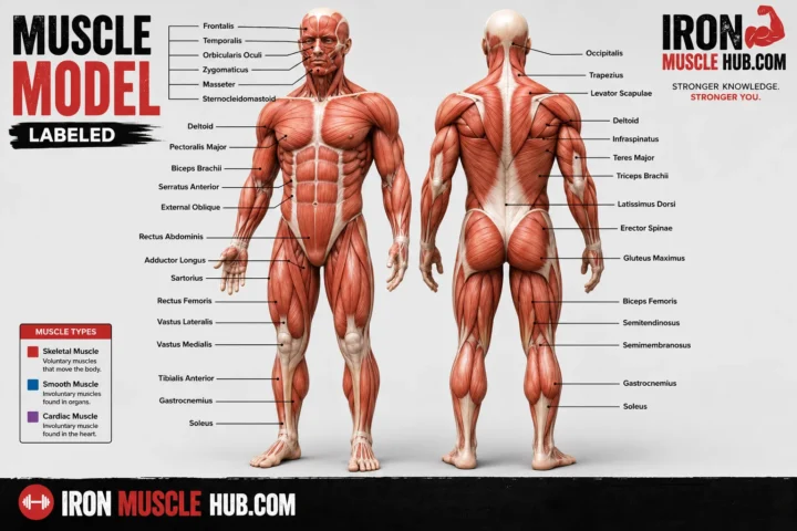 Muscle Model Labeled: Best Ultimate Guide to Major Muscles 2026