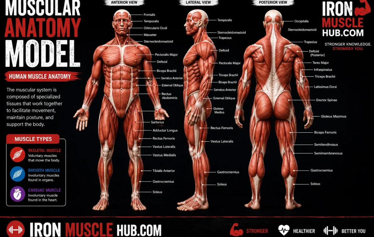Muscular Anatomy Model: Best Types, Uses & Study Tips 2026