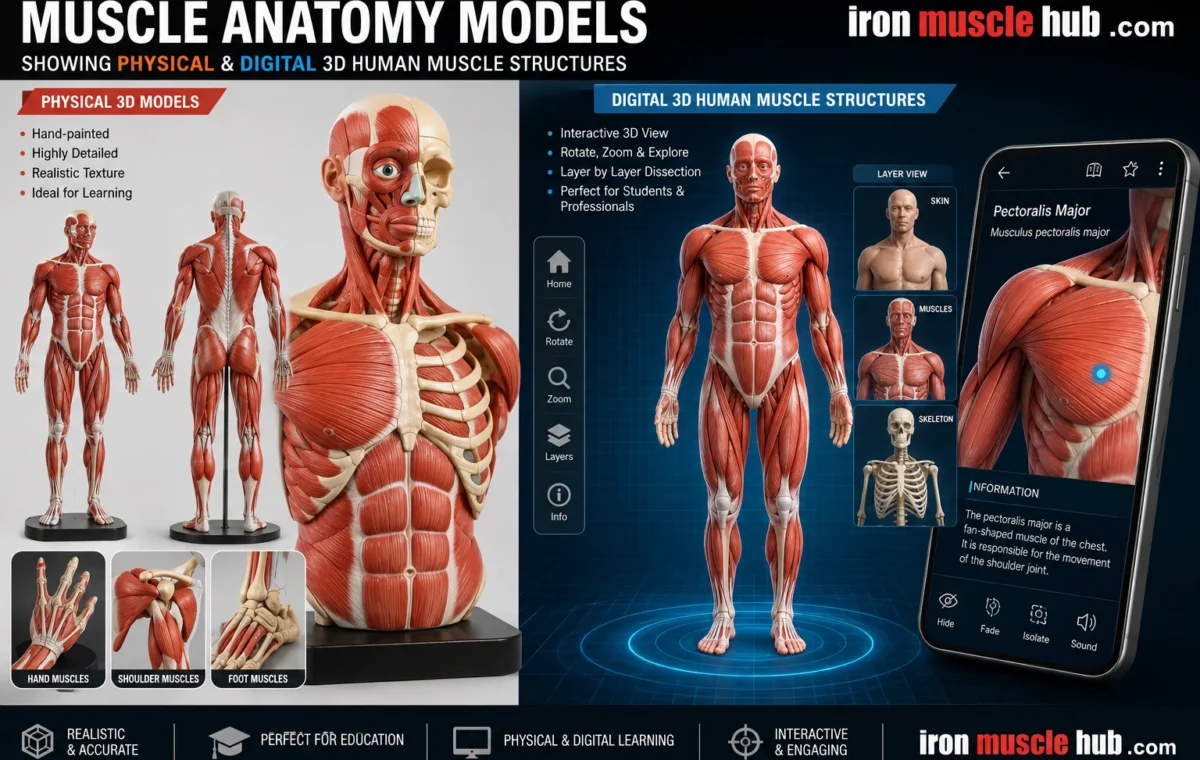 Muscle Anatomy Models: The Best Complete 3D Guide for Beginners 2026