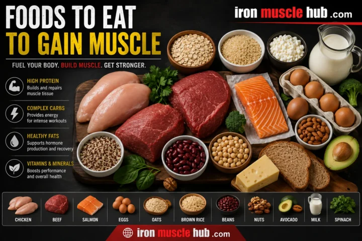 Foods to Eat to Gain Muscle: The Best Foods for Growth 2026