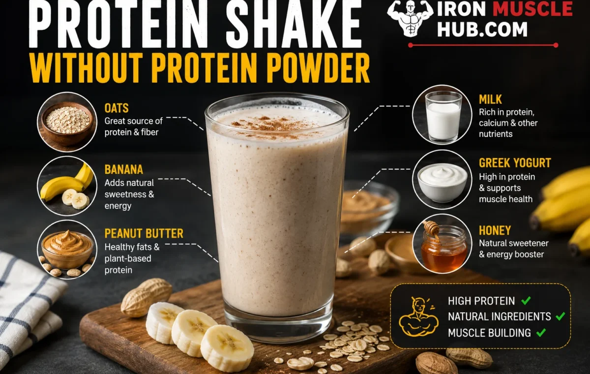 Protein Shake Without Protein Powder: Easy Recipe 2026