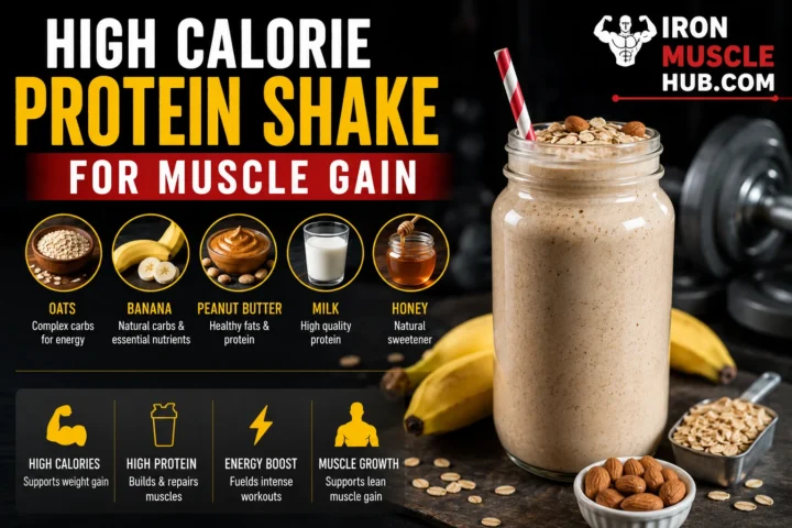 High Calorie Protein Shake for Muscle Gain: Easy Recipe 2026