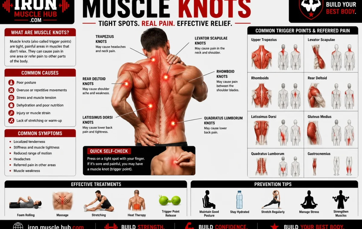 Muscle Knots: 7 Powerful Causes, Fast Relief & When to Get Help in 2026