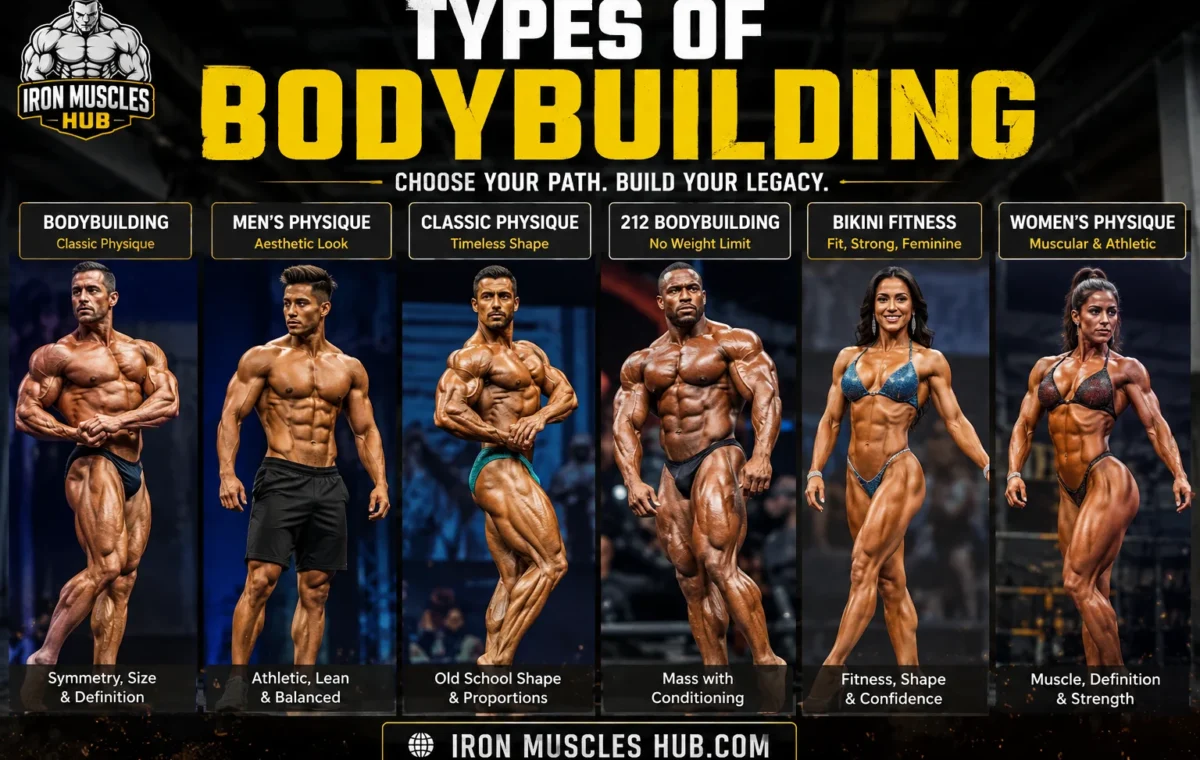 Types of Bodybuilding: Amazing Divisions Explained 2026