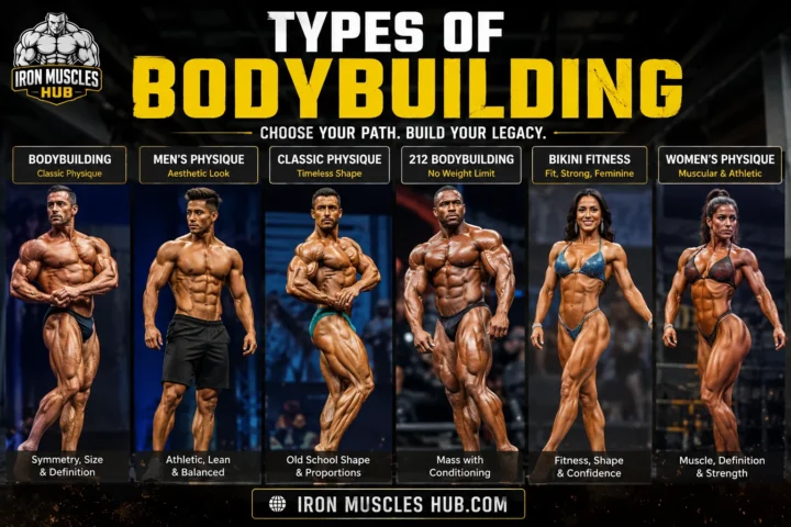 Types of Bodybuilding: Amazing Divisions Explained 2026