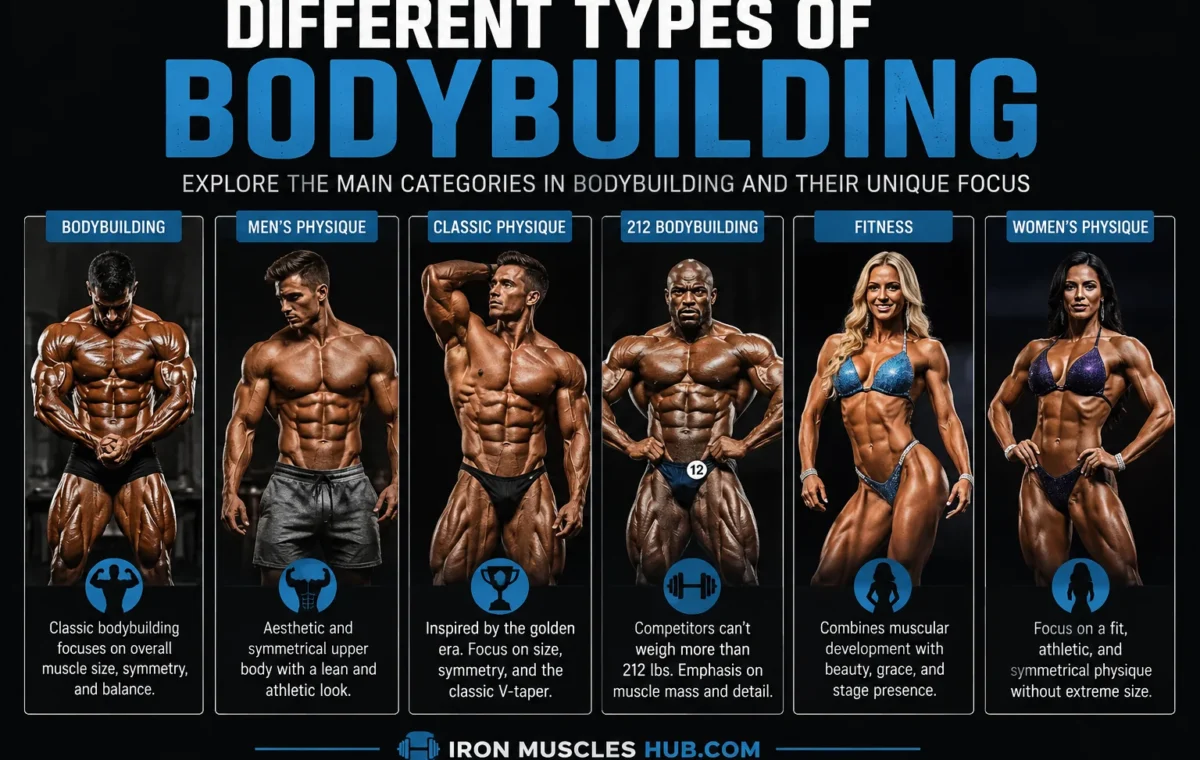 Different Types of Bodybuilding: A Beginner’s  Amazing Guide 2026