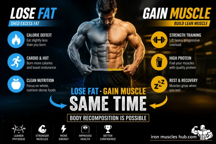 lose fat gain muscle same time: Beginner Best Guide 2026