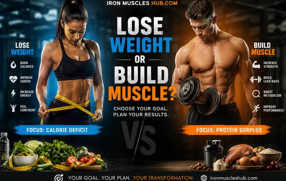 Lose Weight or Build Muscle? A Beginner’s  Best Amazing Guide 2026
