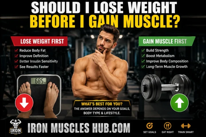 Should I Lose Weight Before I Gain Muscle 2026?