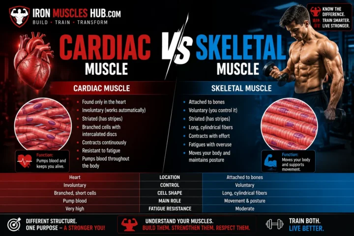 Cardiac vs Skeletal Muscle: Best Key Differences Explained (2026)