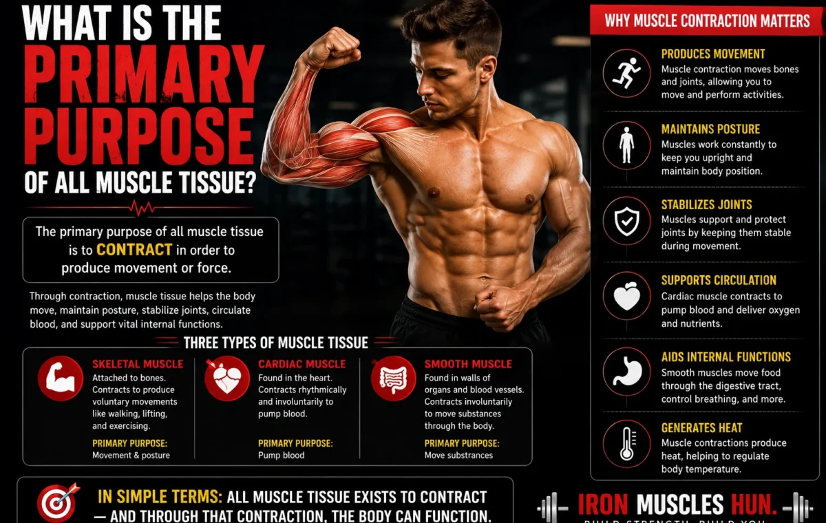 What Is the Primary Purpose of All Muscle Tissue? The Best Complete Guide 2026