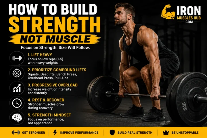 How to Build Strength Not Muscle: A Beginner’s Best Guide 2026