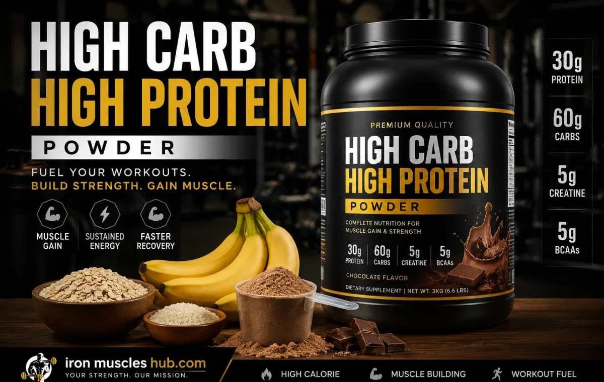 High Carb High Protein Powder: Beginner Best Guide 2026