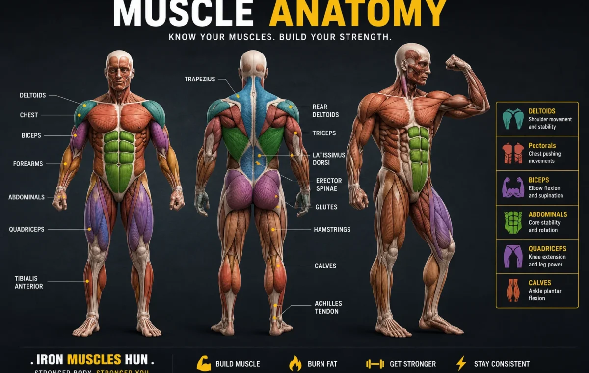 Muscle Anatomy Explained: A Best Beginner’s Guide 2026