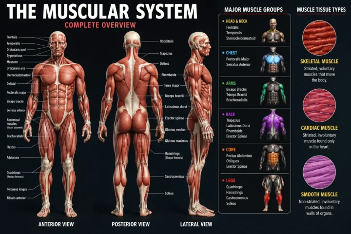 Photos of the Muscular System: The best Labeled Anatomy Guide 2026