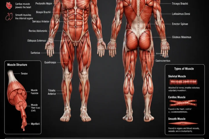 Picture of Muscular System: The Best Complete Guide With Labeled Anatomy 2026