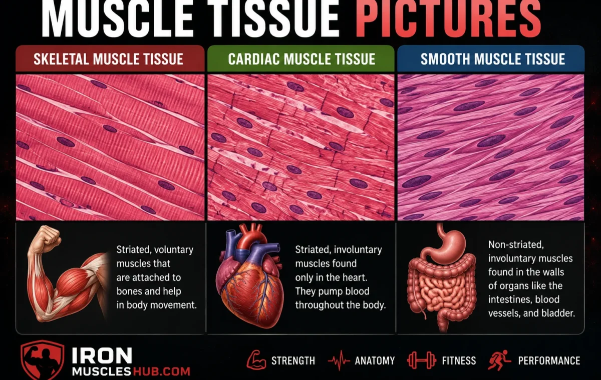Muscle Tissue Pictures: The Best Types, Anatomy & Functions 2026