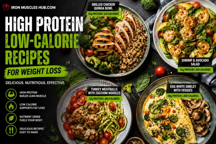 High Protein Low-Calorie Recipes for Weight Loss: 15 Easy Meals