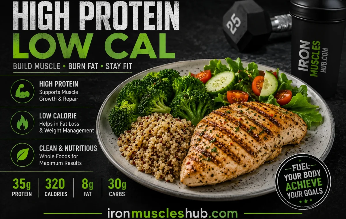 High Protein Low Calorie: Best Foods & Tips 2026