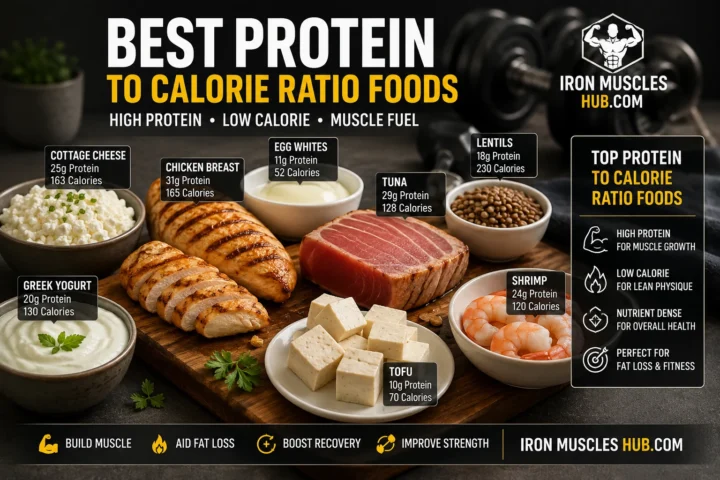 Best Protein to Calorie Ratio Foods: 15 Top Picks