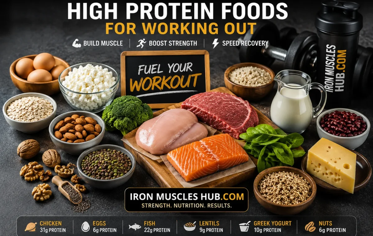 High Protein Foods for Working Out: Best Choices 2026